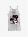 Star Wars: Visions Stacked Panels Womens Tank Top, WHITE HTR, hi-res