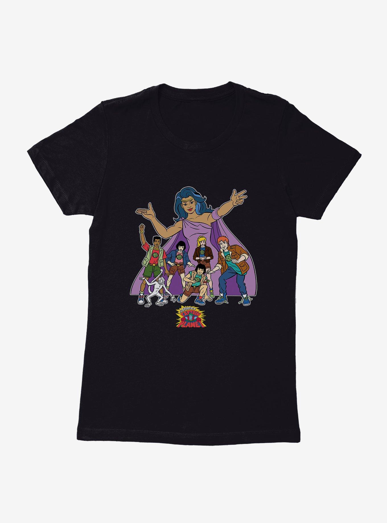 Captain Planet Team Womens T-Shirt , , hi-res