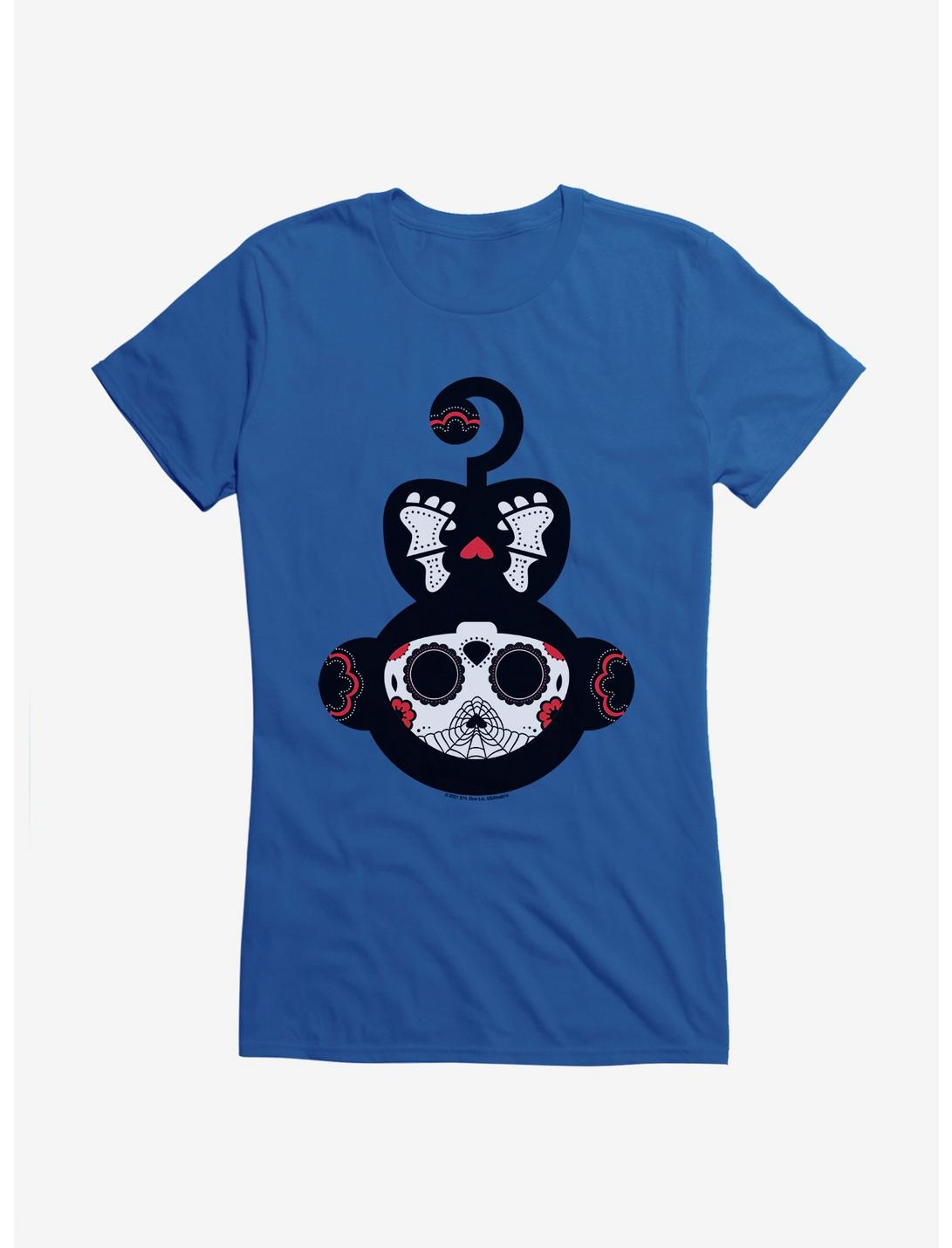 Skelanimals Day of the Dead Marcy Girls T-Shirt, ROYAL, hi-res