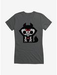 Skelanimals Day of the Dead Pattern Foxy Girls T-Shirt, , hi-res