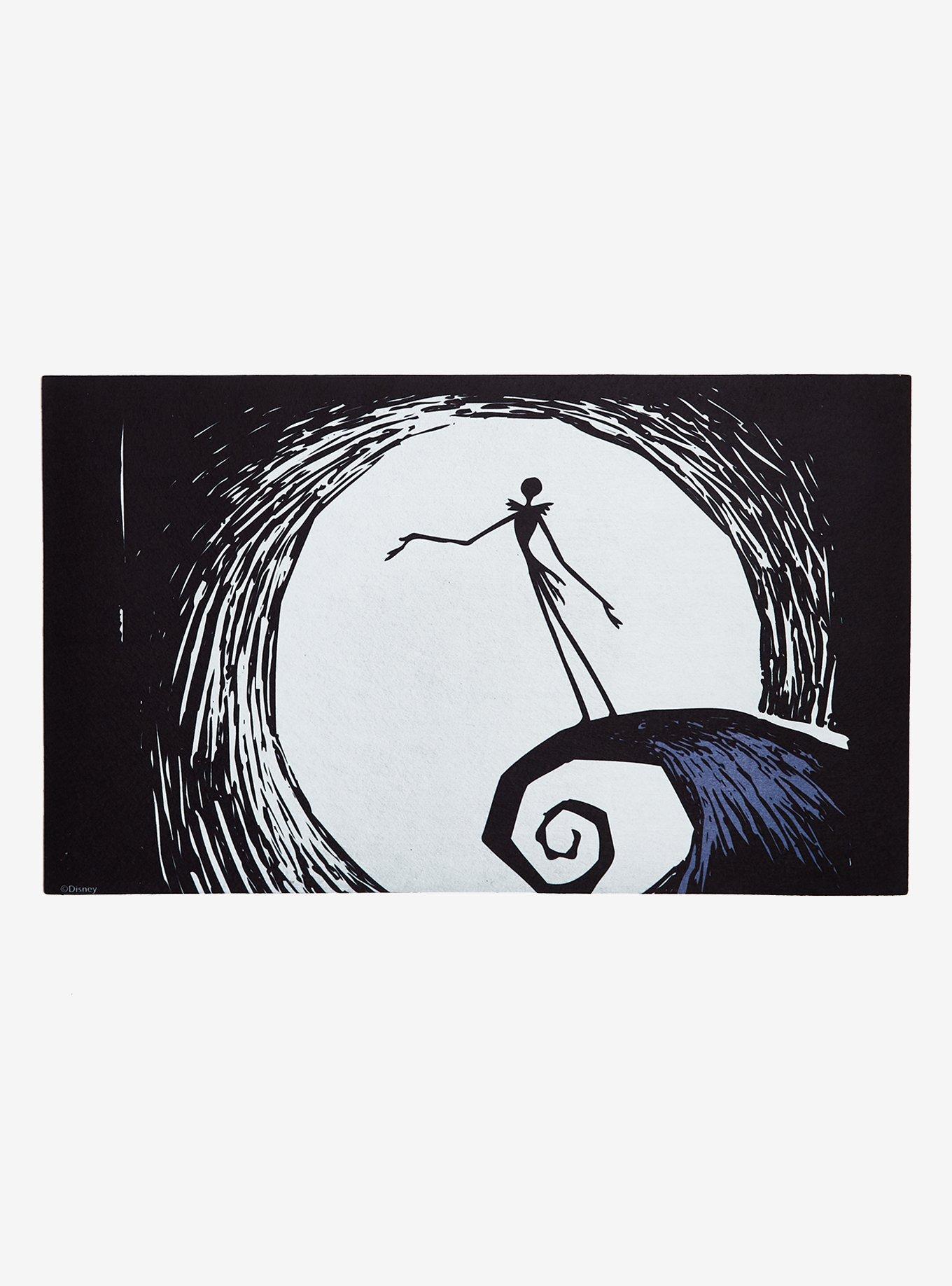 Disney The Nightmare Before Christmas Jack Spiral Hill Doormat, , hi-res