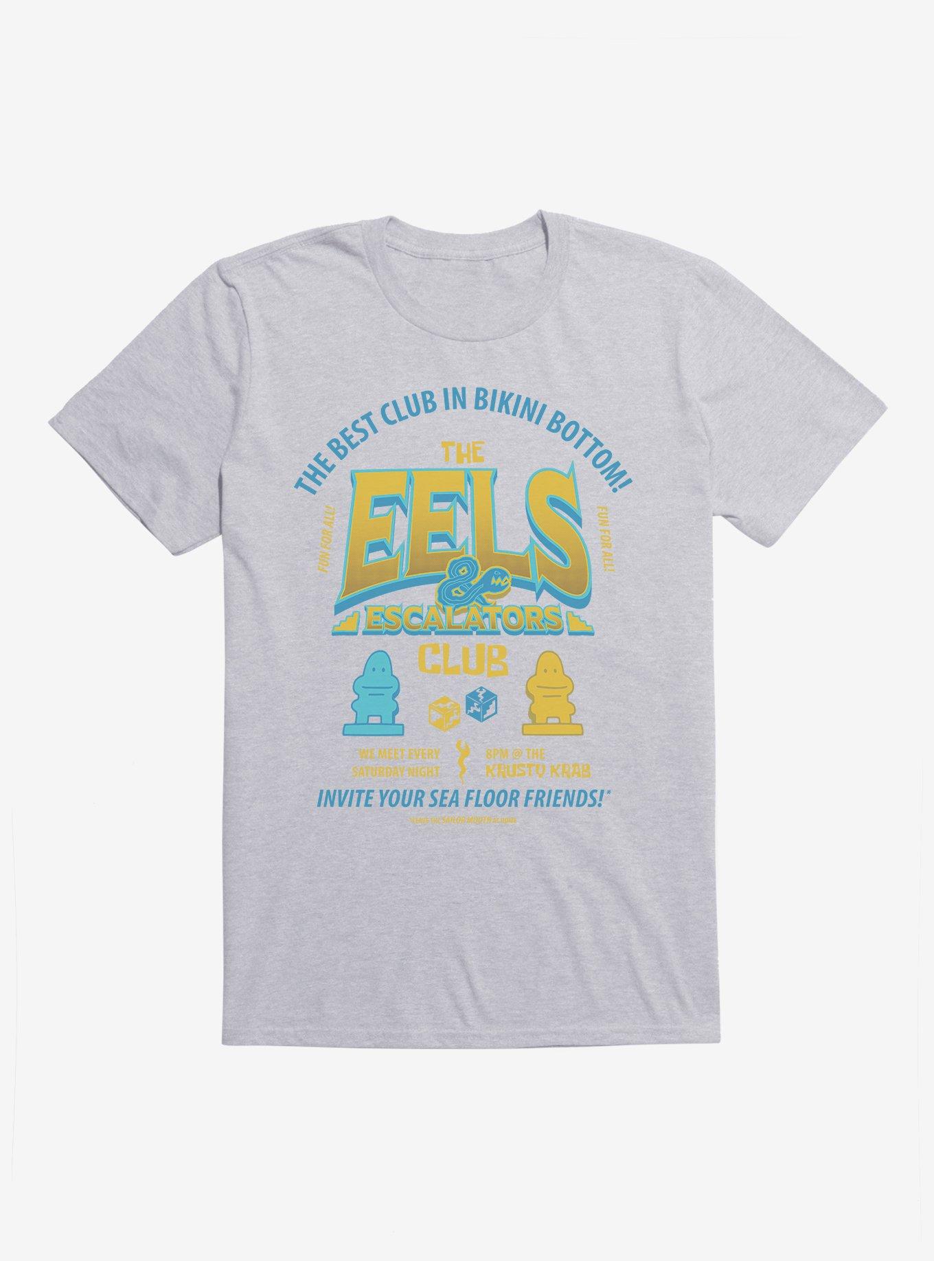 SpongeBob SquarePants The Eels & Escalators Club T-Shirt | BoxLunch