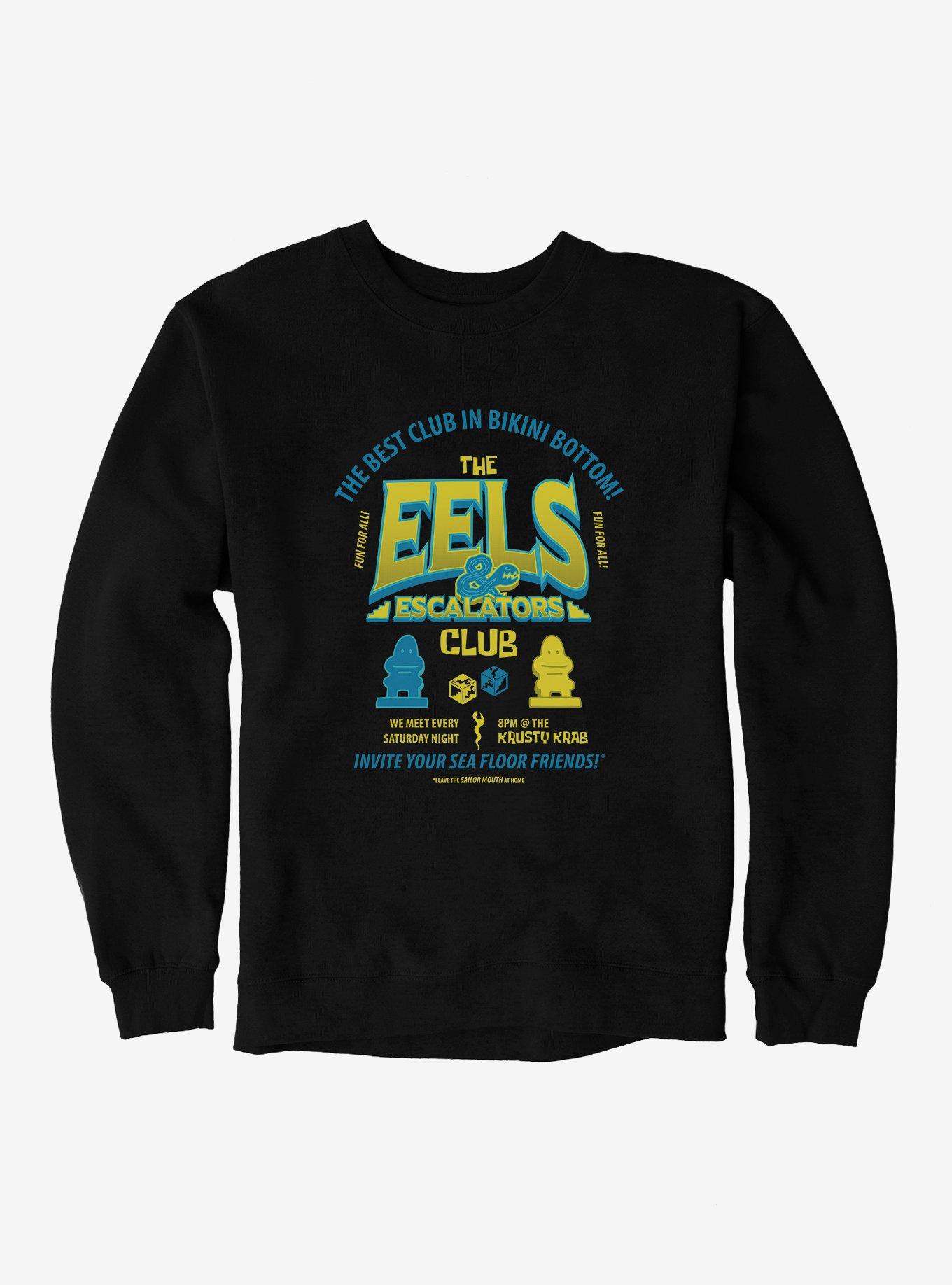 SpongeBob SquarePants The Eels & Escalators Club Sweatshirt BoxLunch