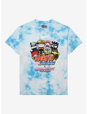Naruto Shippuden X Hello Kitty And Friends Group Tie-Dye T-Shirt, , hi-res