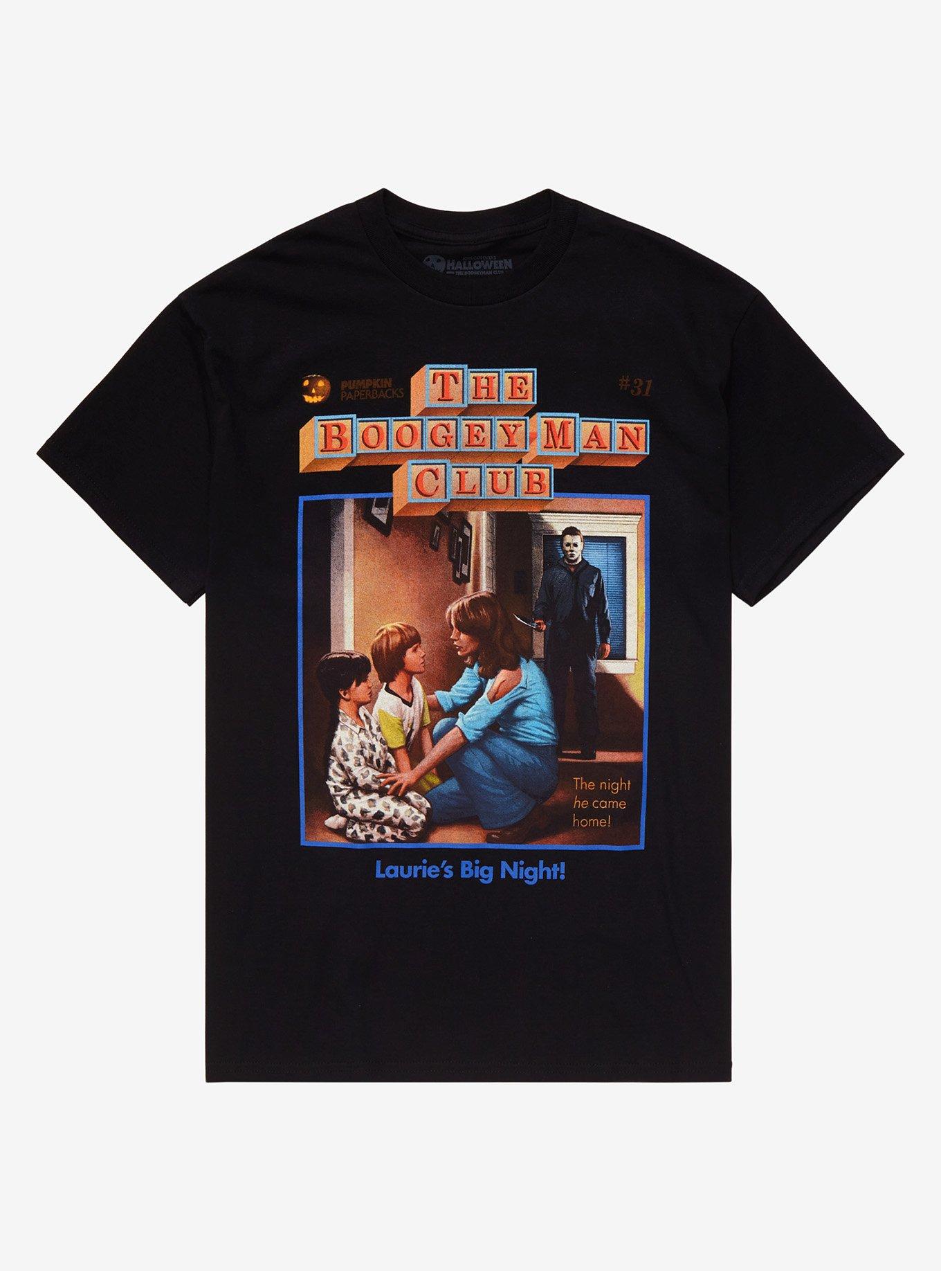 Halloween The Boogeyman Club T-Shirt, BLACK, hi-res