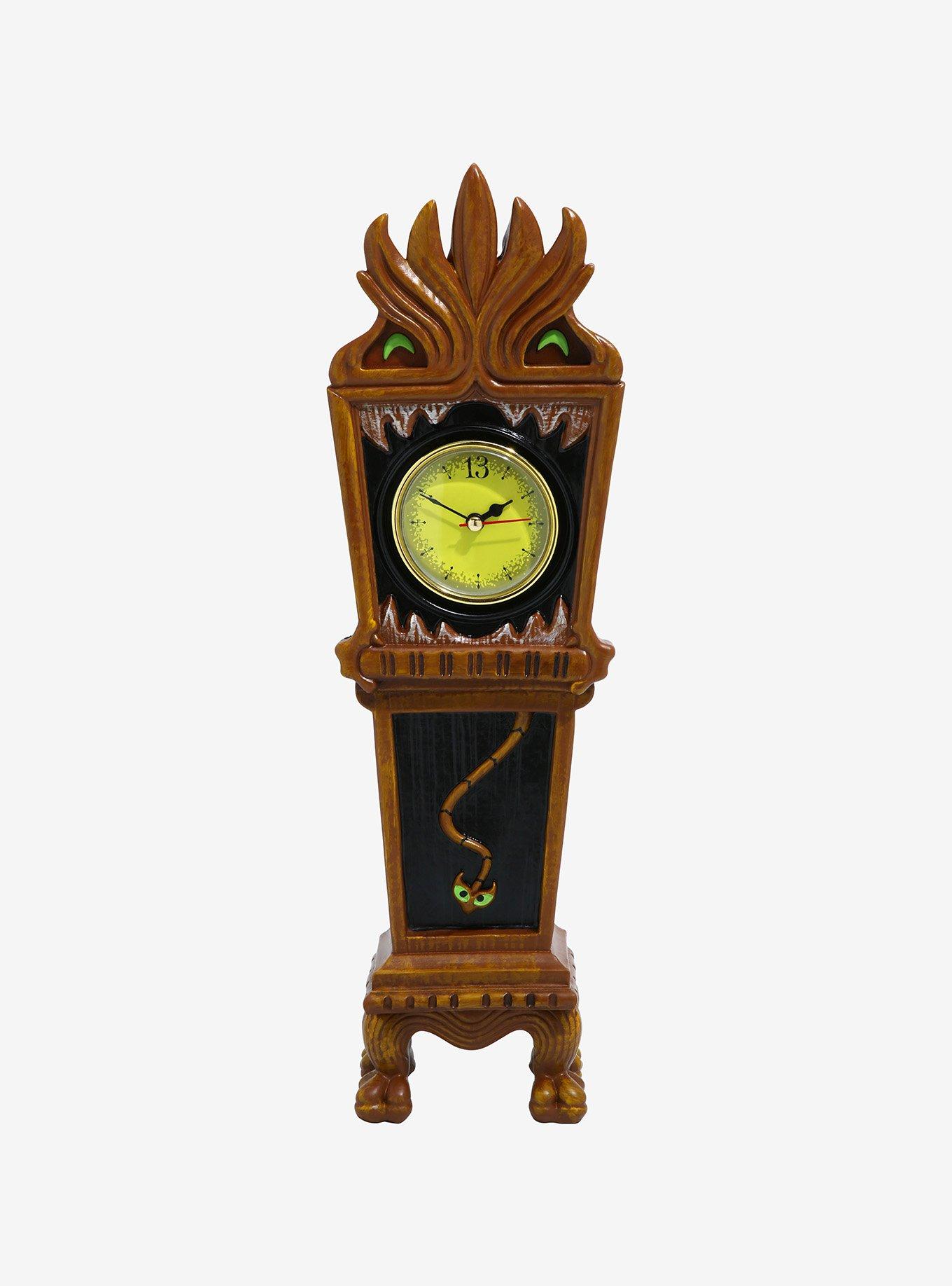 Disney The Haunted Mansion Grandfather Clock Resin Table Clock, , hi-res