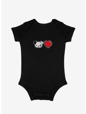 It's Pooch Heart Infant Bodysuit, , hi-res