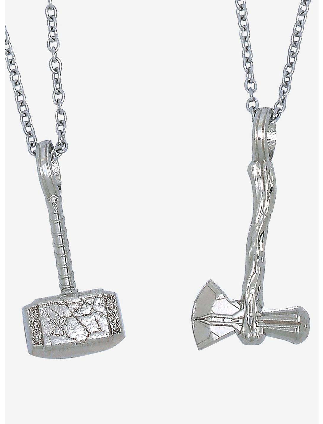 Marvel Thor: Love and Thunder Mighty Thor & Thor Necklace Set , , hi-res