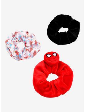 Marvel Spider-Man Character Scrunchy Set - BoxLunch Exclusive , , hi-res