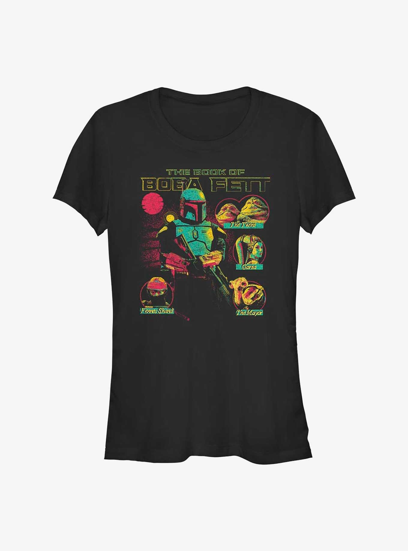 Star Wars The Book Of Boba Fett Takeover Girls T-Shirt, BLACK, hi-res