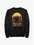 Star Wars Book of Boba Fett Leading By Example Sweatshirt, BLACK, hi-res