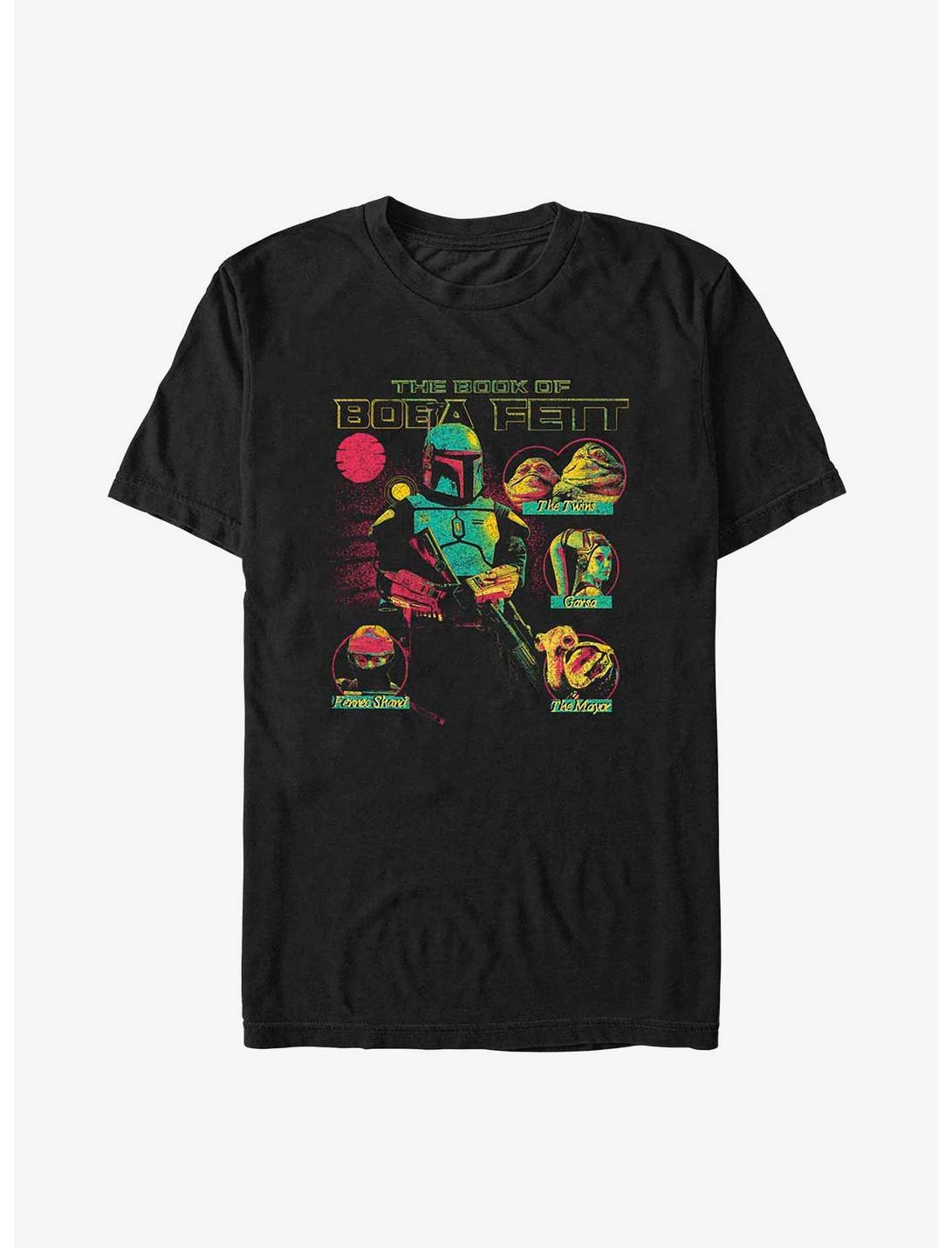 Star Wars The Book Of Boba Fett Takeover T-Shirt, BLACK, hi-res