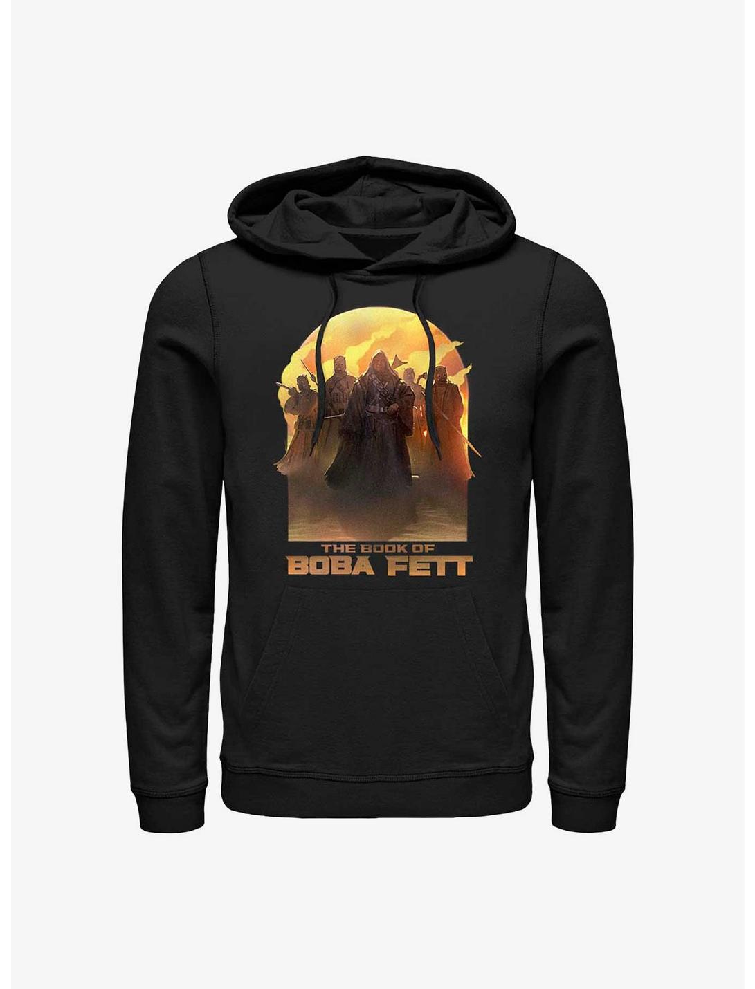 Star Wars Book of Boba Fett Leading By Example Hoodie, BLACK, hi-res