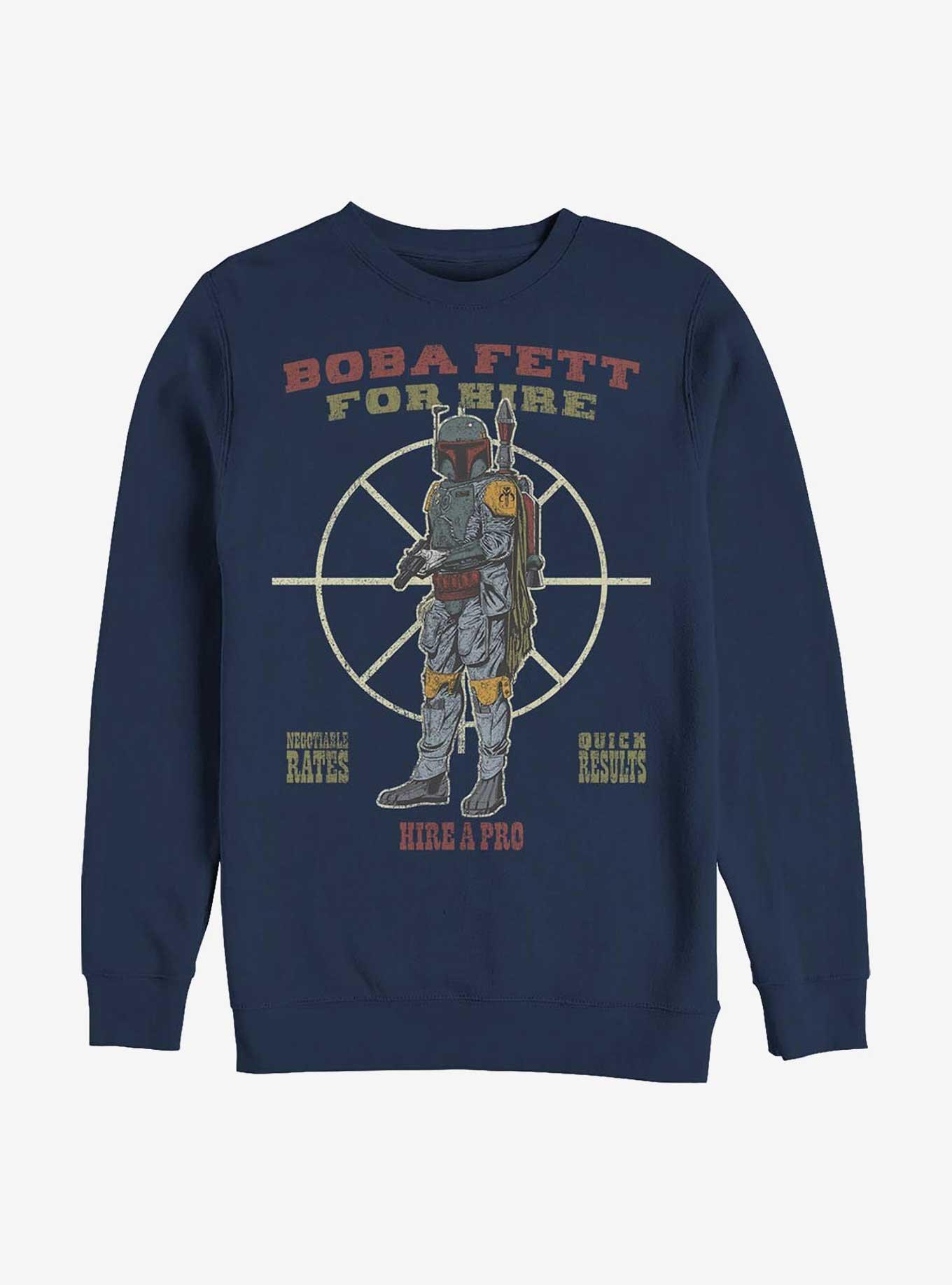 Star Wars For Hire Sweatshirt, NAVY, hi-res