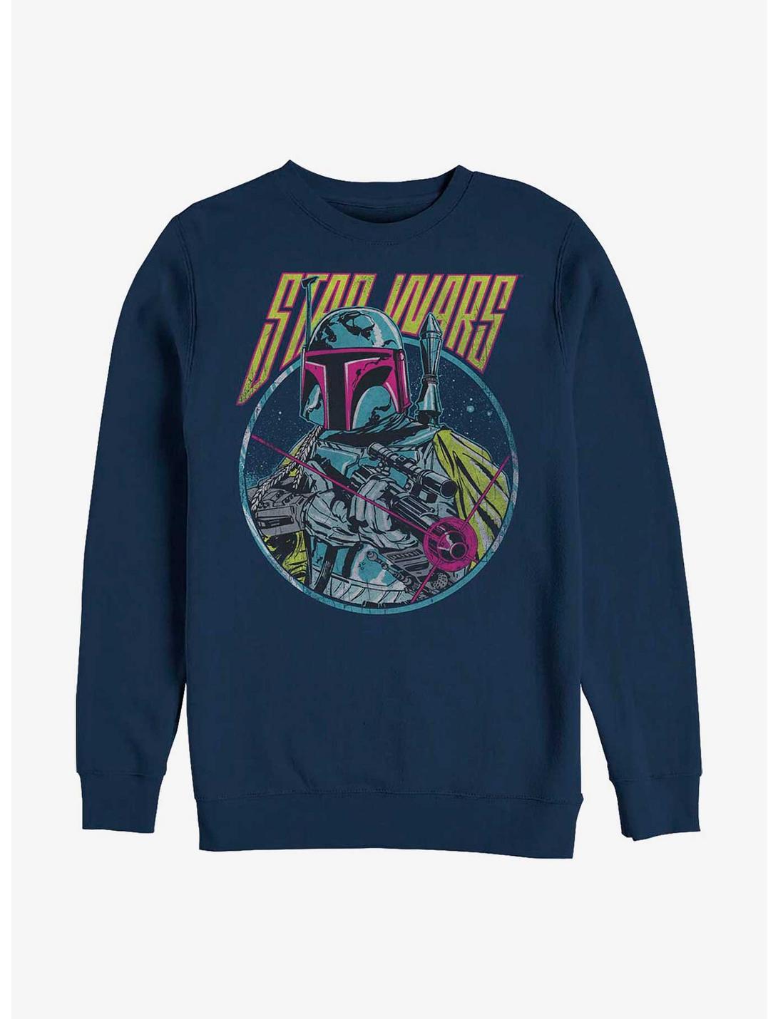 Star Wars Bobba Blaster Sweatshirt, NAVY, hi-res