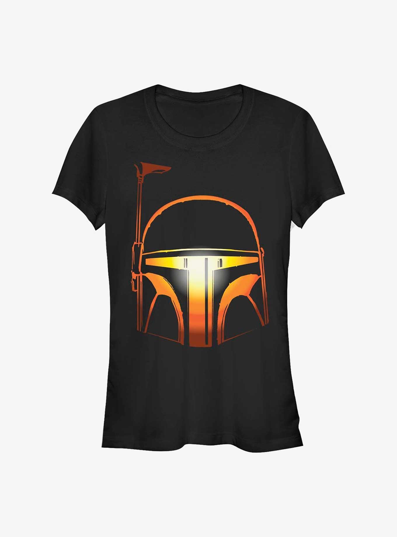 Star Wars Pumpkin Boba Girl's T-Shirt, BLACK, hi-res