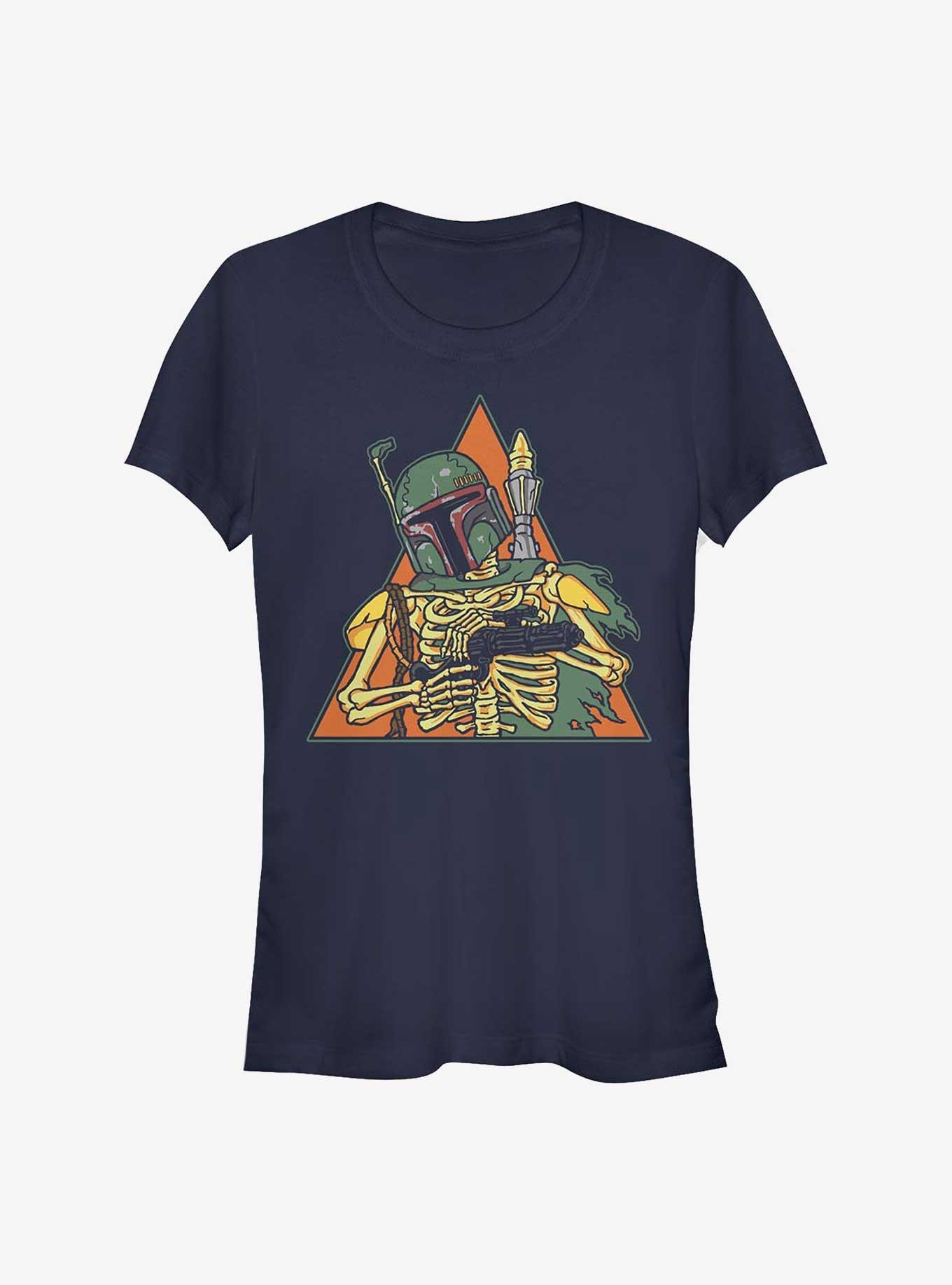 Star Wars Skeleton Boba Girl's T-Shirt, , hi-res