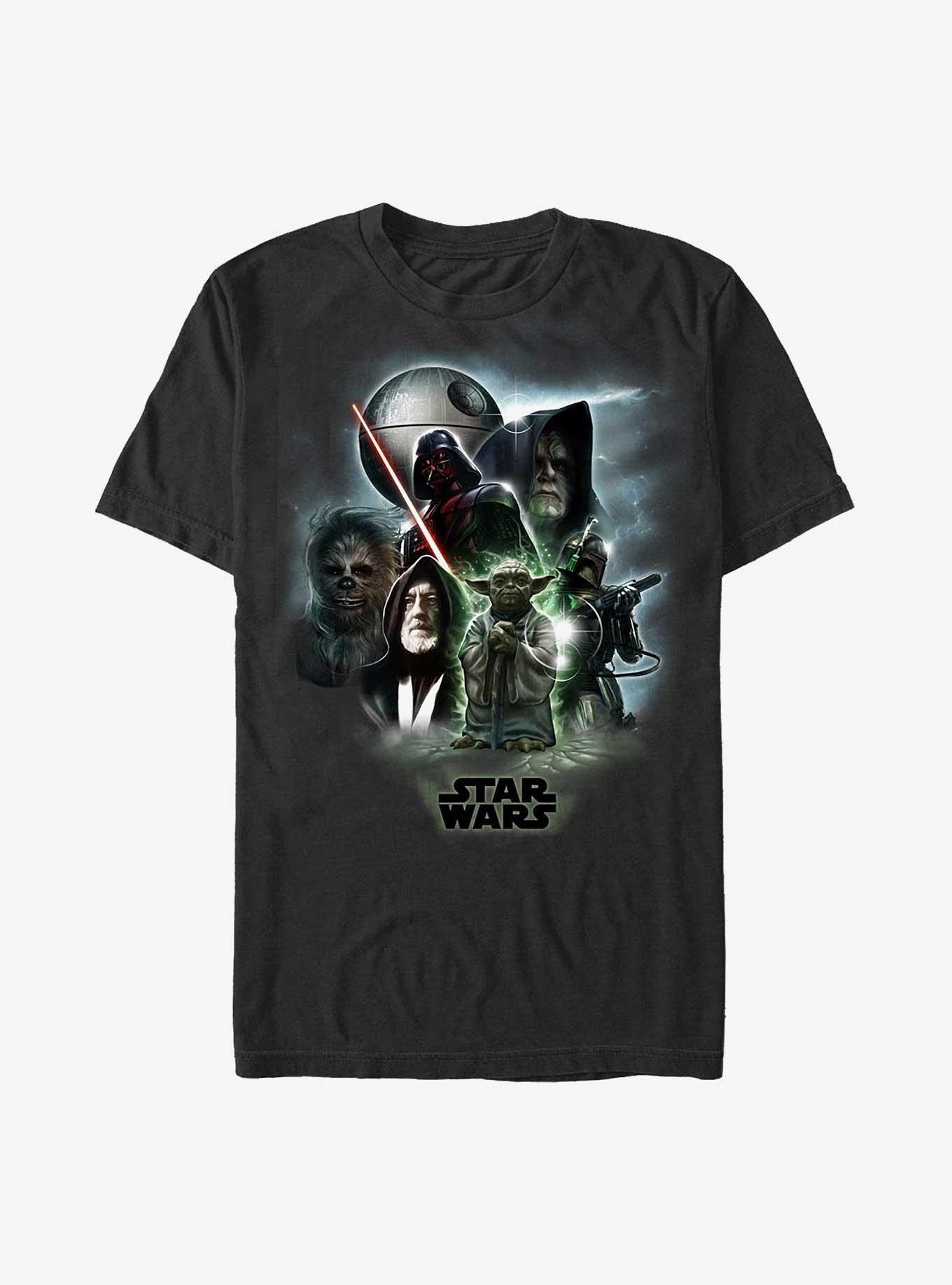 Star Wars Starwars Universe T-Shirt, BLACK, hi-res