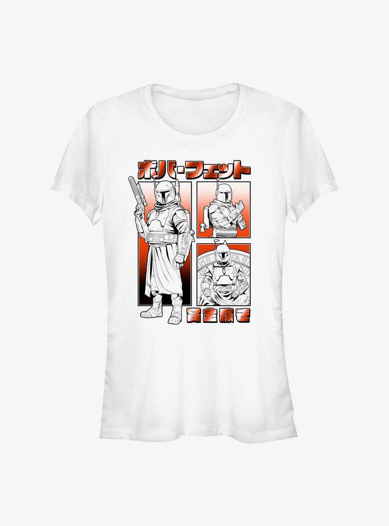 Star Wars The Mandalorian Boba Manga Girl's T-Shirt, , hi-res