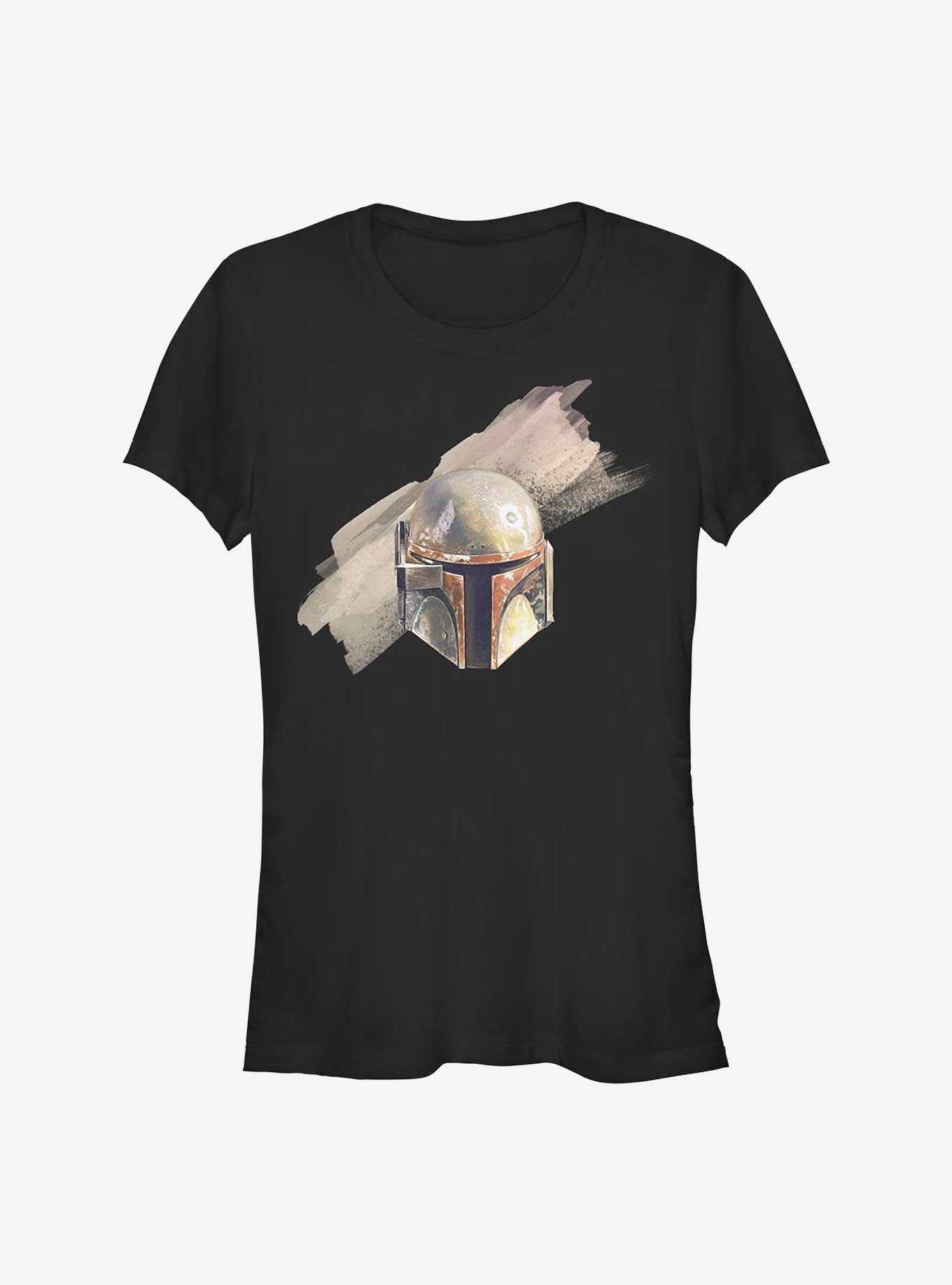 Star Wars The Mandalorian Fett Helmet Girl's T-Shirt, , hi-res