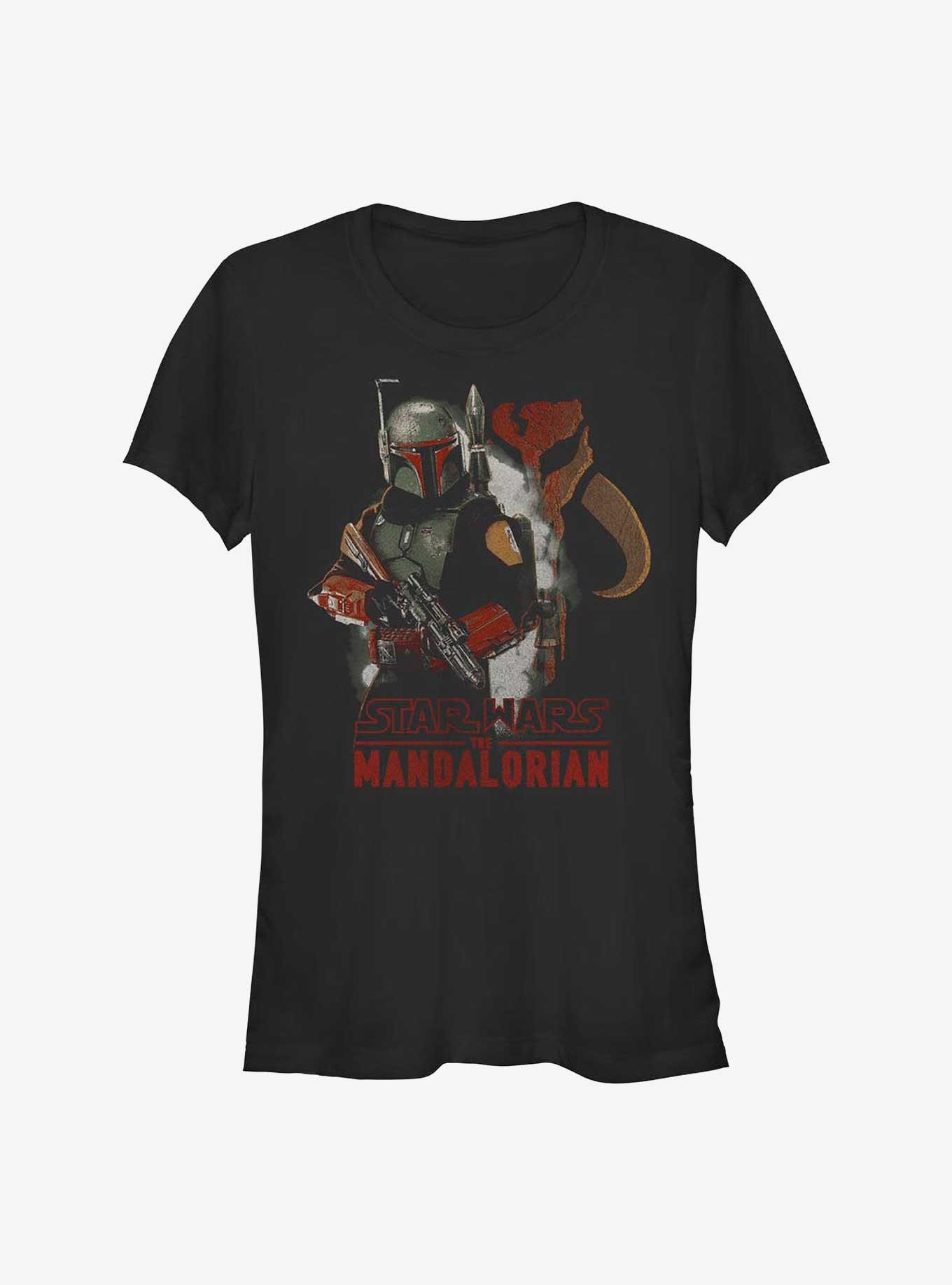 Star Wars The Mandalorian My Fathers Armor Girl's T-Shirt, BLACK, hi-res