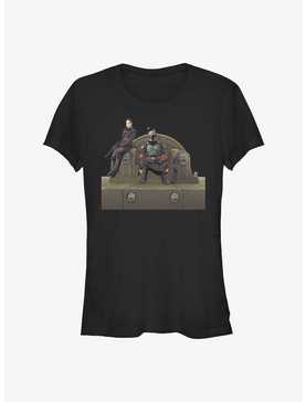 Star Wars The Mandalorian Throne Of Fett Girl's T-Shirt, , hi-res