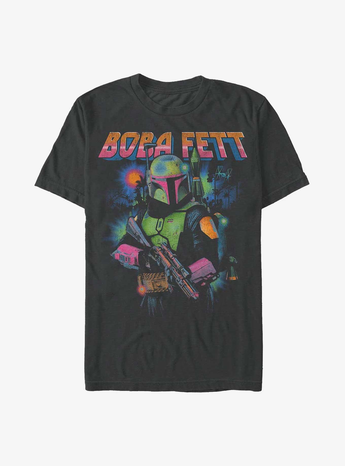 Star Wars The Mandalorian Bobba Glow T-Shirt