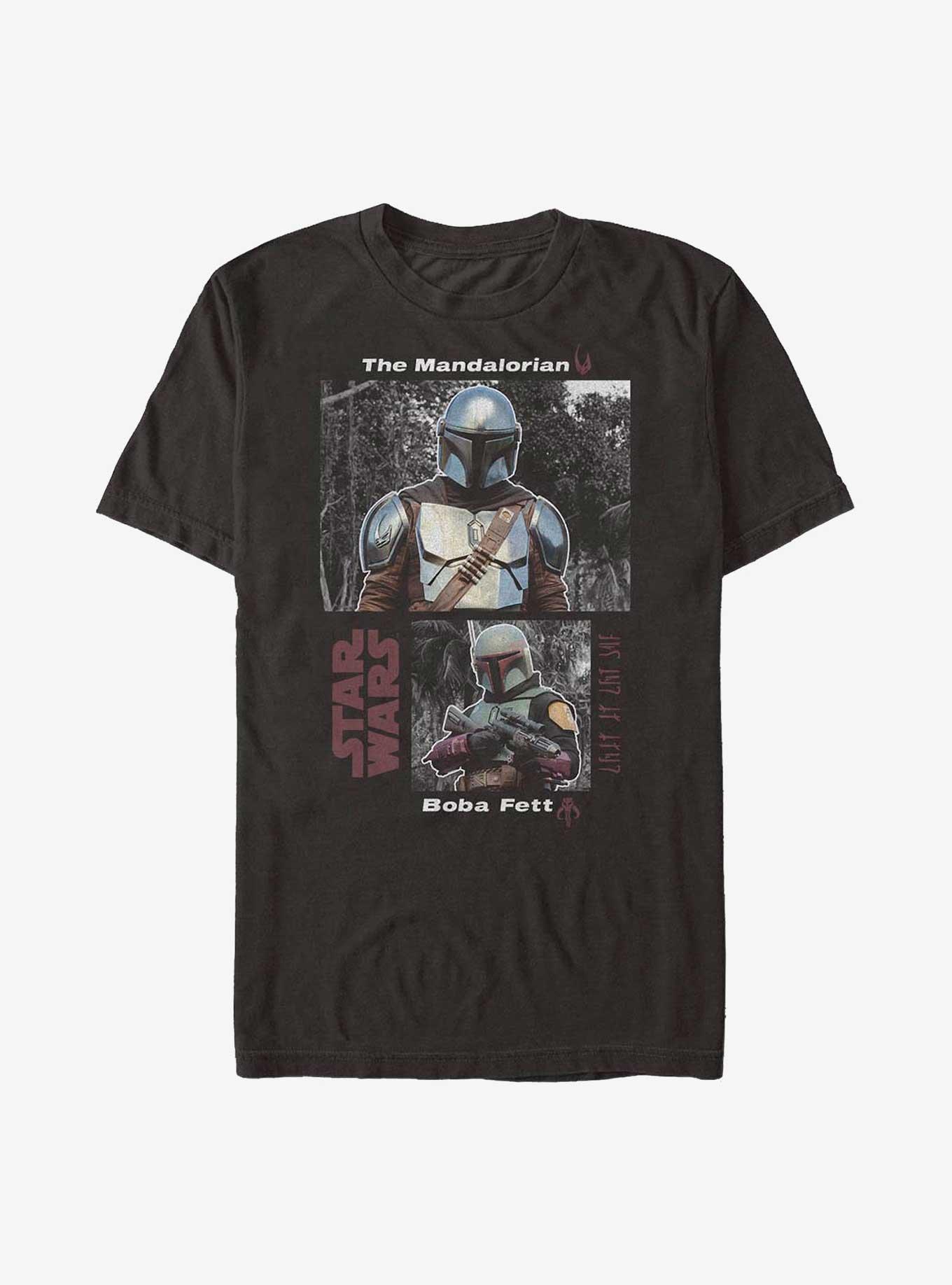 Star Wars The Mandalorian Bounty Bros T-Shirt, BLACK, hi-res