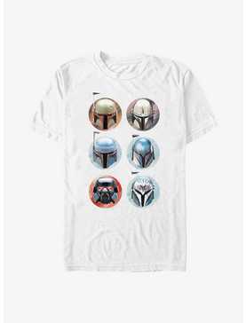 Star Wars The Mandalorian Helmets T-Shirt, , hi-res