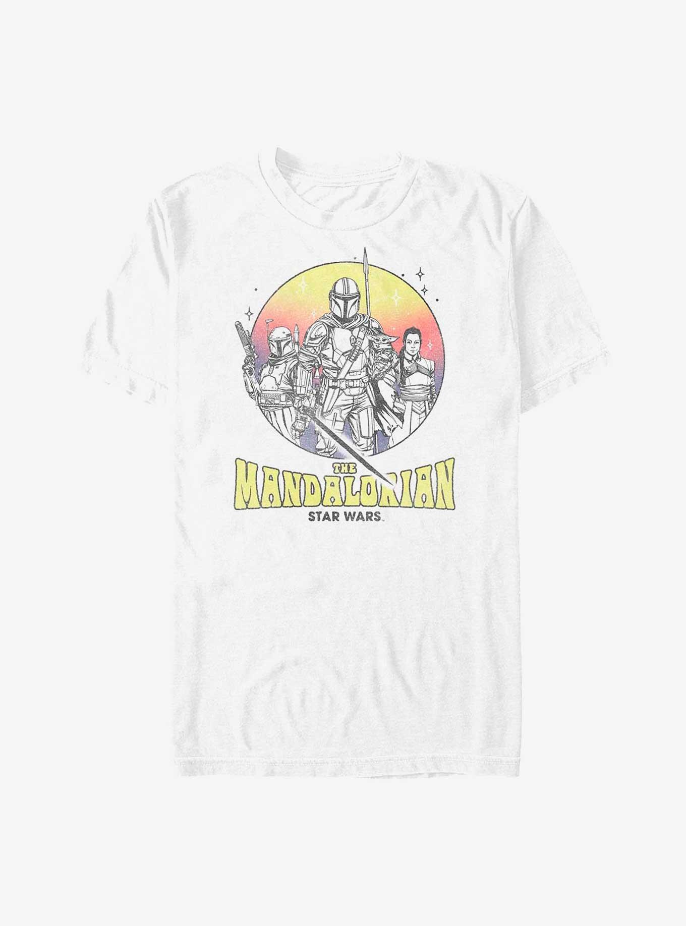 Star Wars The Mandalorian Retro Mando T-Shirt