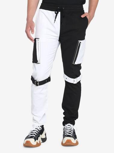 【COSYHARU】Black & White Cotton Pants Amazon.com: CandyHusky Women Cotton Harem Pants Casual