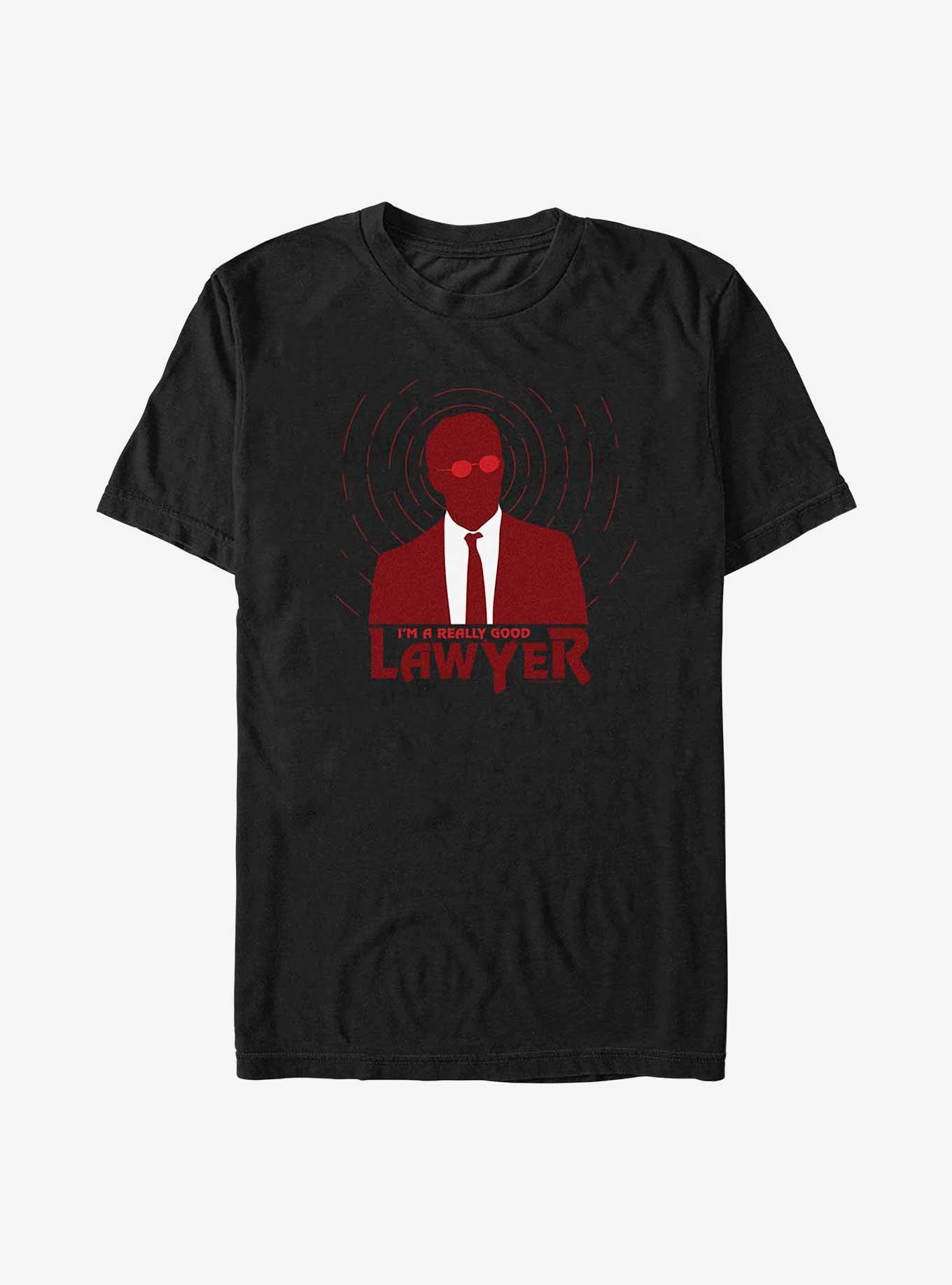 Marvel Spider-Man Really Good Lawyer T-Shirt, BLACK, hi-res