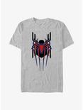 Marvel Spider-Man Triple Emblem Stacked T-Shirt, ATH HTR, hi-res