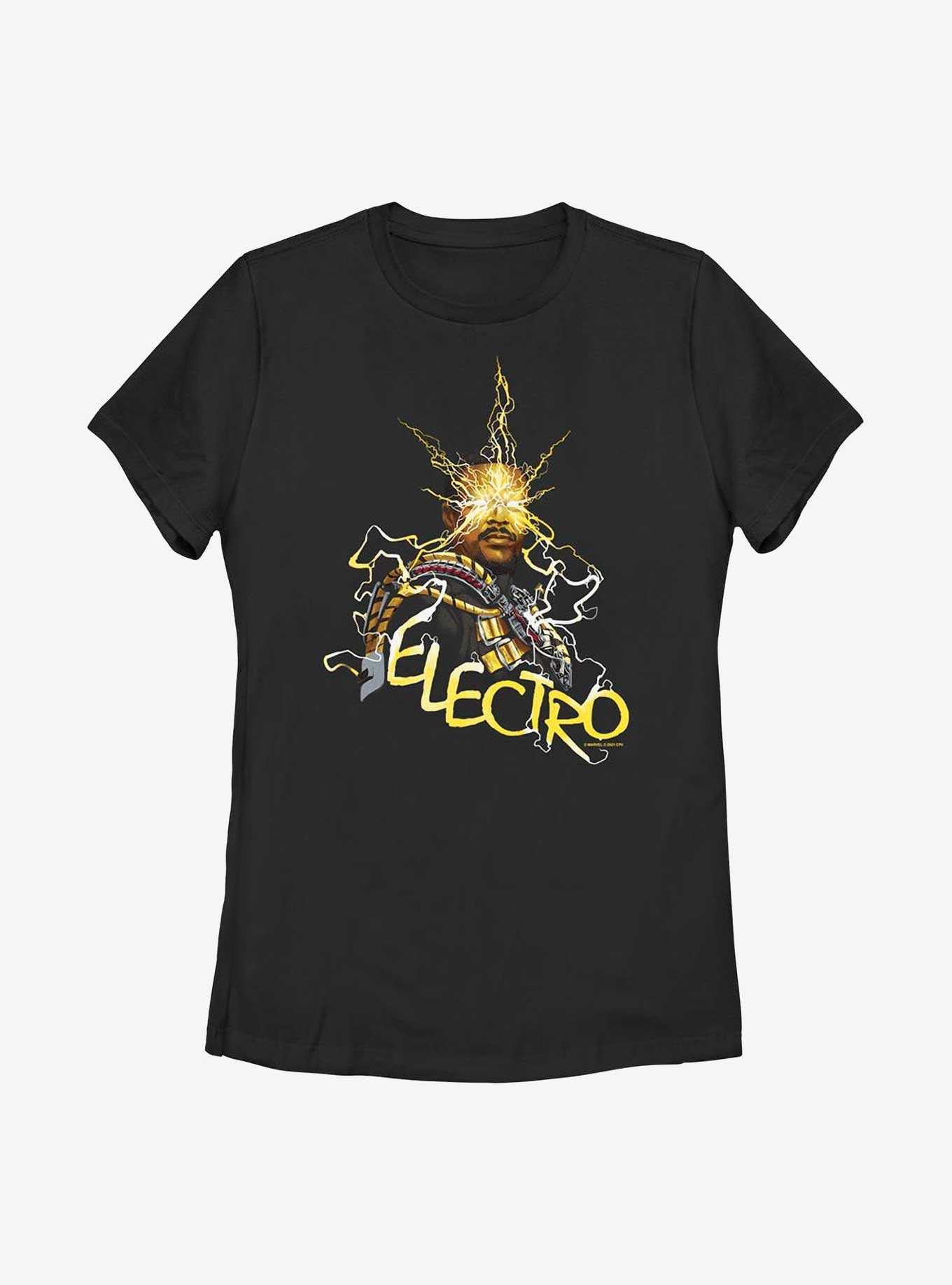 Marvel Spider-Man Electrical Electro Womens T-Shirt, , hi-res