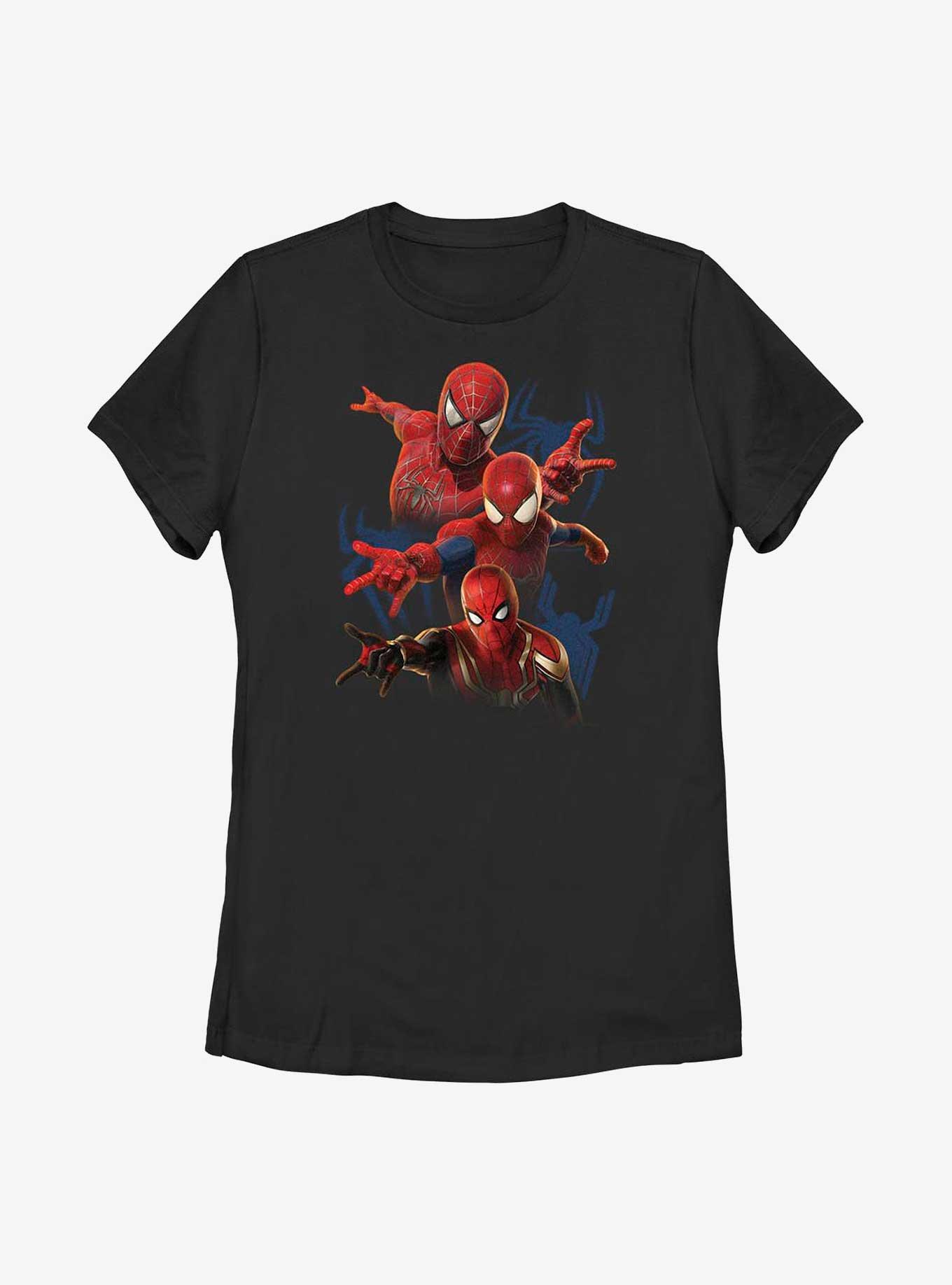 Marvel Spider-Man Go Web Womens T-Shirt, BLACK, hi-res