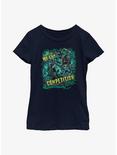 Marvel Spider-Man Competition Youth Girls T-Shirt, NAVY, hi-res
