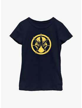 Marvel Spider-Man Electro Face Emblem Youth Girls T-Shirt, , hi-res