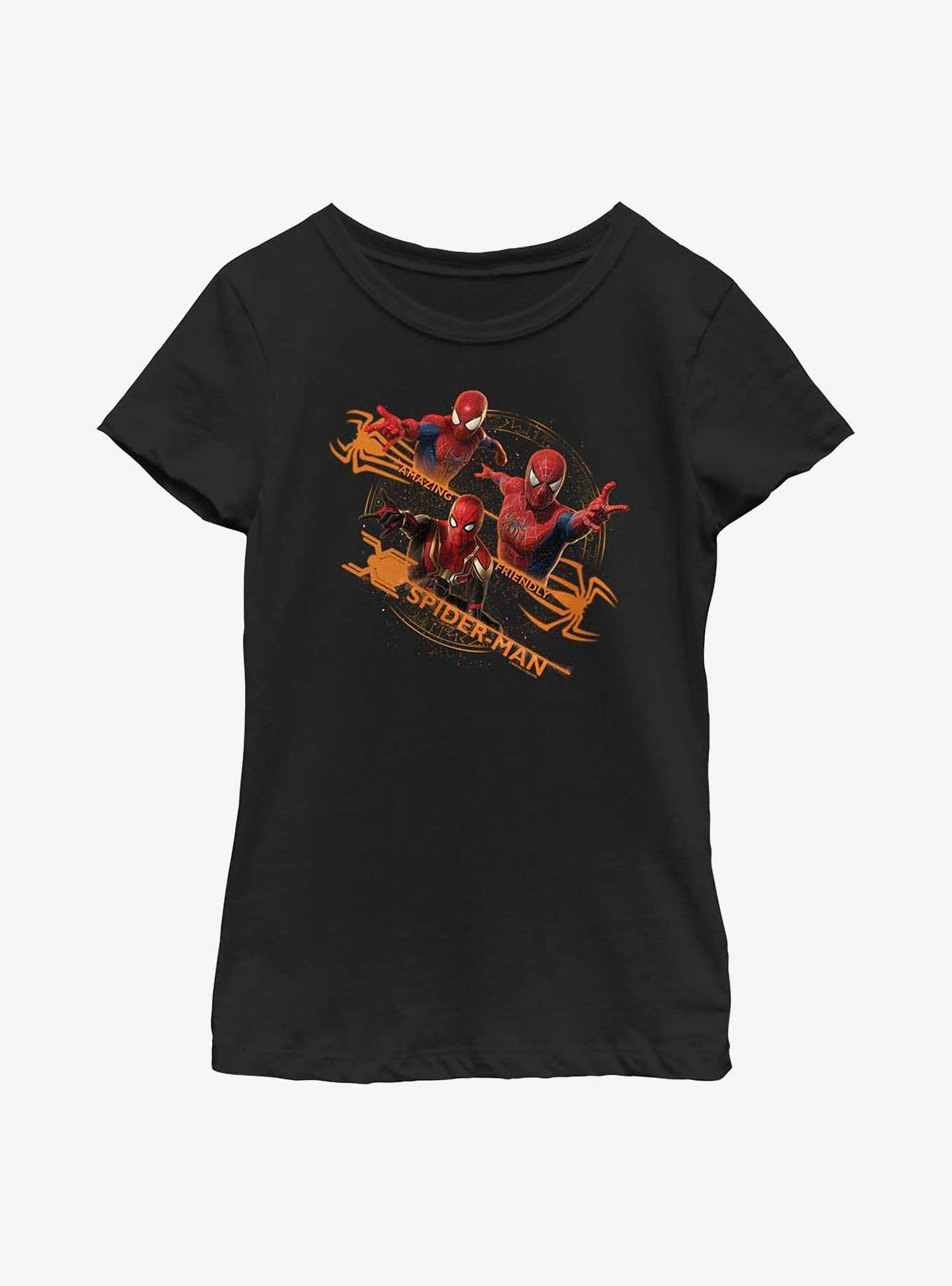 Marvel Spider-Man Friendly Amazing Youth Girls T-Shirt, , hi-res