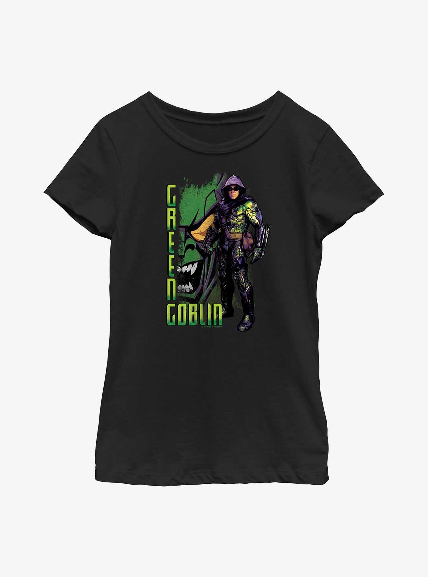 Marvel Spider-Man Green Goblin Youth Girls T-Shirt, , hi-res