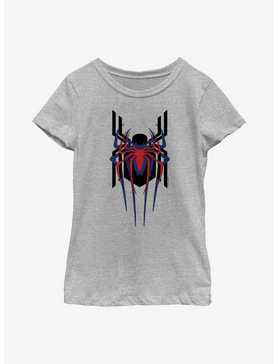 Marvel Spider-Man Triple Emblem Stacked Youth Girls T-Shirt, , hi-res
