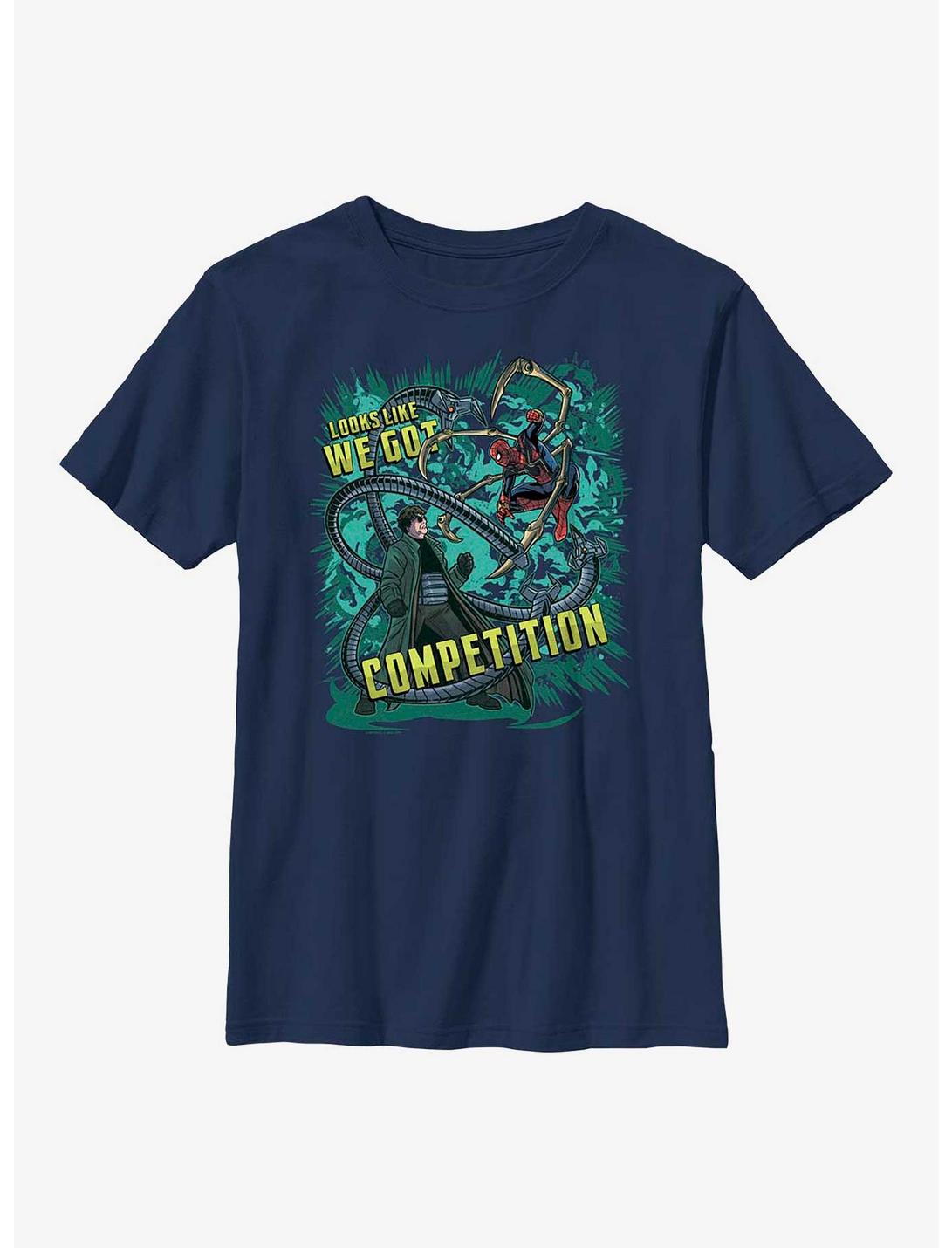 Marvel Spider-Man Competition Youth T-Shirt, NAVY, hi-res
