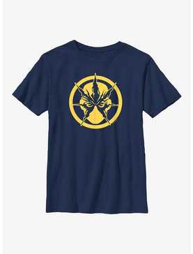 Marvel Spider-Man Electro Face Emblem Youth T-Shirt, , hi-res