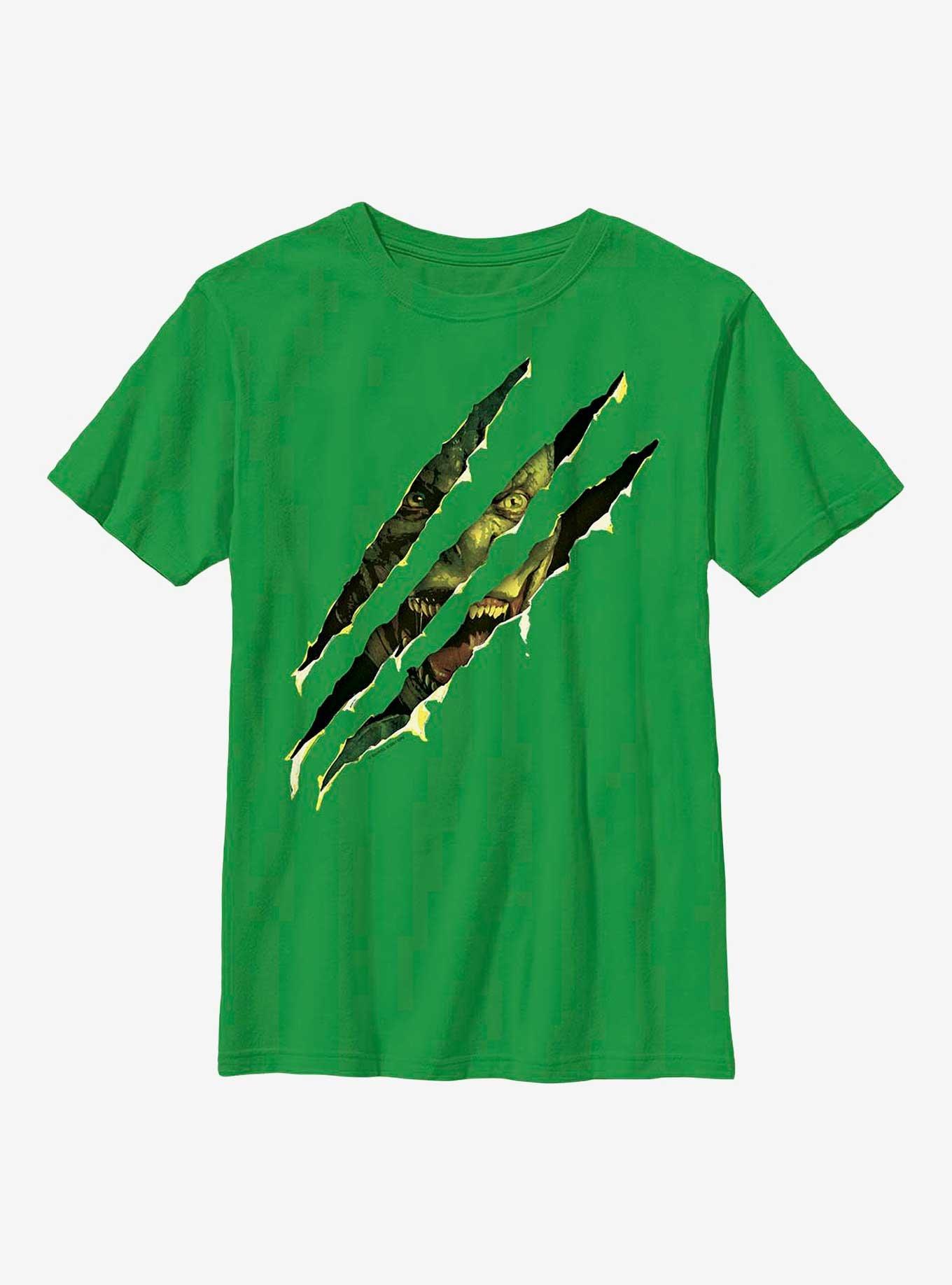 Marvel Spider-Man Lizard Scratch Youth T-Shirt, , hi-res