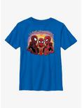 Marvel Spider-Man Love You Guys Youth T-Shirt, ROYAL, hi-res