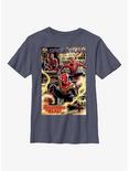 Marvel Spider-Man No Way Home Comic Youth T-Shirt, NAVY HTR, hi-res