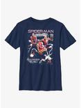 Marvel Spider-Man Multiverse Is Real Youth T-Shirt, NAVY, hi-res
