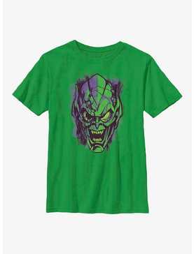 Marvel Spider-Man Green Goblin Helmet Youth T-Shirt, , hi-res