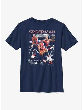 Marvel Spider-Man Multiverse Is Real Youth T-Shirt, , hi-res