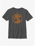 Marvel Spider-Man Sandman Emblem Youth T-Shirt, CHAR HTR, hi-res