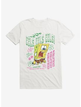 SpongeBob SquarePants Eels Eels Eels T-Shirt, WHITE, hi-res